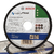 Disco abrasivo de corte BOSCH Metal + Inox 115mm x 1mm Por 5 unidades en internet