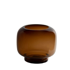 Esfera de vidrio color cafe - comprar online