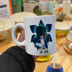 TAZA STRANGER THINGS BLACK