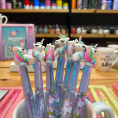 LAPICERA 3 COLORES UNICORNIO MULTICOLOR