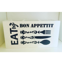 CUBIERTERO RECTANGULAR BON APPETTIT - comprar online