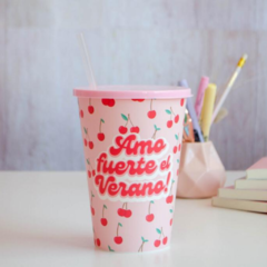 VASO CEREZAS
