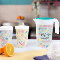 SET JARRA + VASOS - REFRESCA TUS IDEAS