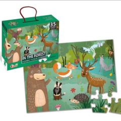 PUZZLE VALIJA IN THE FOREST