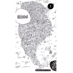 LÁMINA PARA PINTAR ARGENTINA
