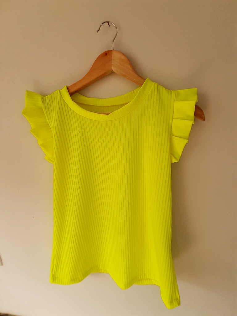 cor neon blusa