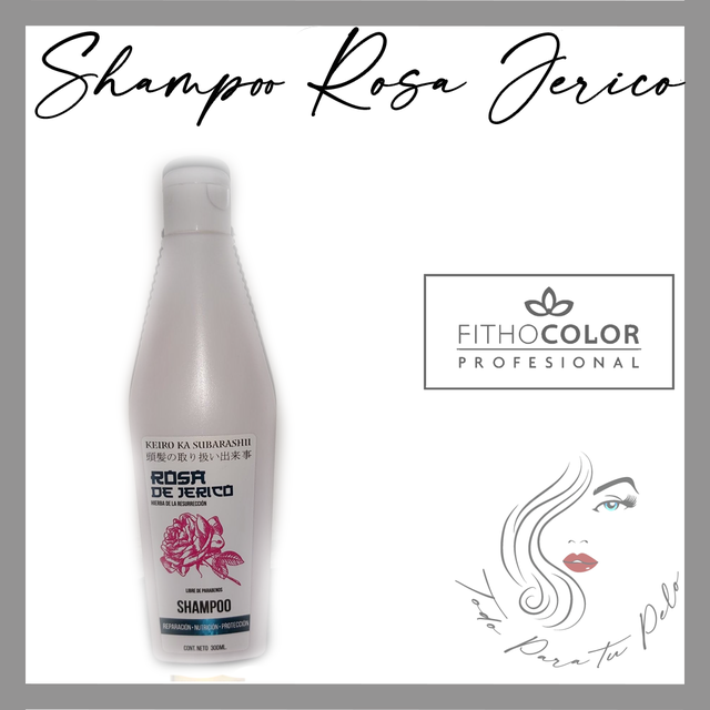 Shampoo Rosa de Jerico 300Ml - FithoColor