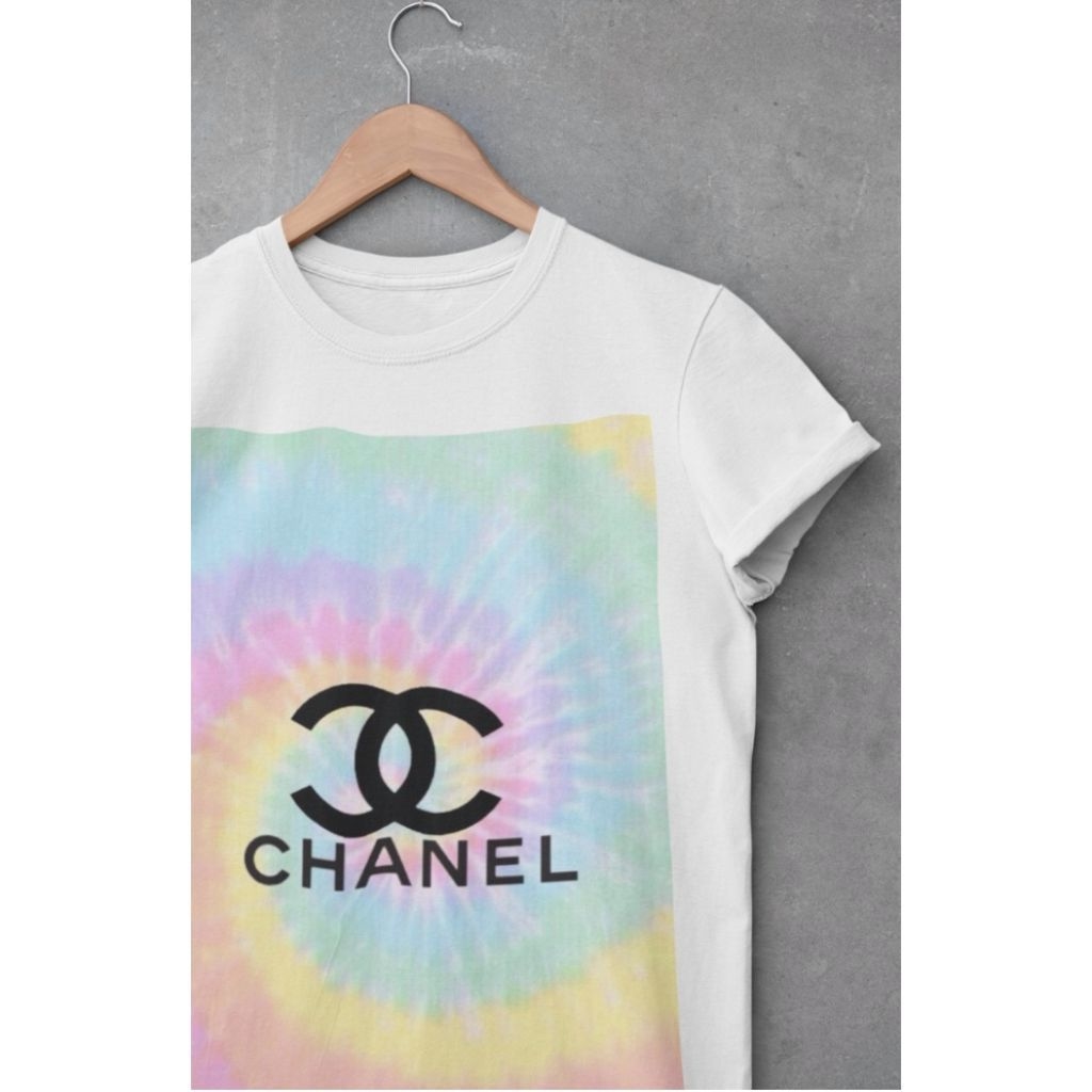 chanel tie dye shirt
