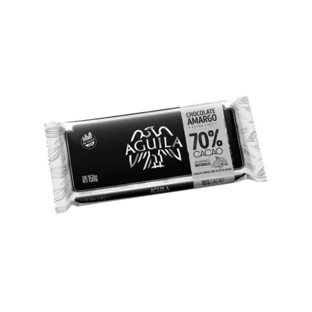 Chocolate AGUILA amargo 70% cacao - tableta x150 grs.