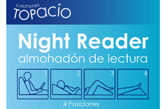 almohada de lectura Topacio Colchones
