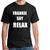Camiseta Com Frase Frankie Say Relax Preta Ref 3700