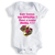 Fashion Body Infantil Bebê Com Licença Sou Estilosa Puxei A Dinda Ref 2211