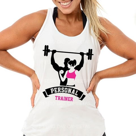 camiseta escrita personal trainer