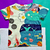 ziguezá t-shirt tshirt camiseta infantil sem gênero para meninos e meninas estampa exclusiva xilogravura algodão 