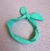 faixa de cabelo verde