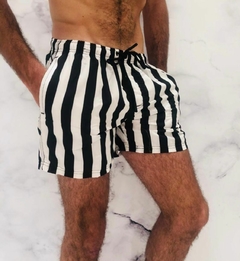 Short De Baño Rayado