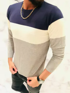 Sweater Tricolor Lycra - tienda online