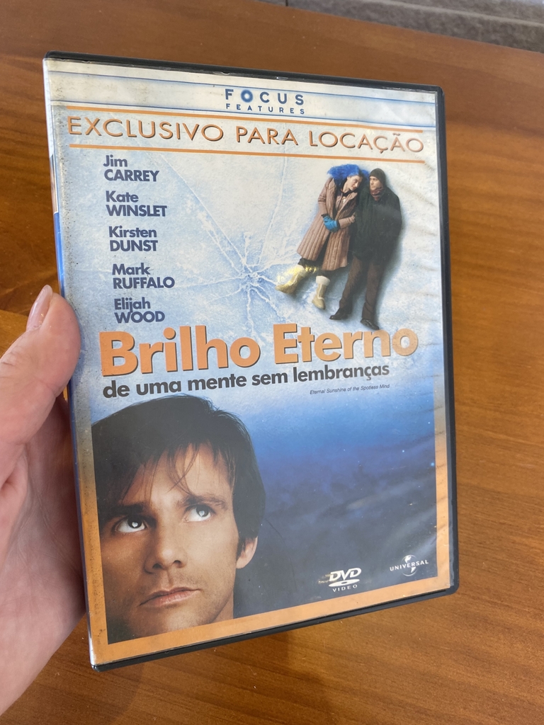 Dvd Brilho Eterno De Uma Mente Sem Lembrancas