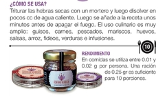 Azafrán en hebras 0,25 g - comprar online