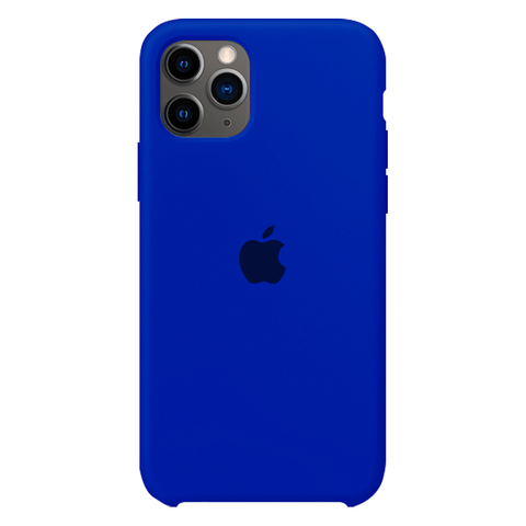 Capa de Silicone para iPhone 11 Pro Apple - Azul Escuro