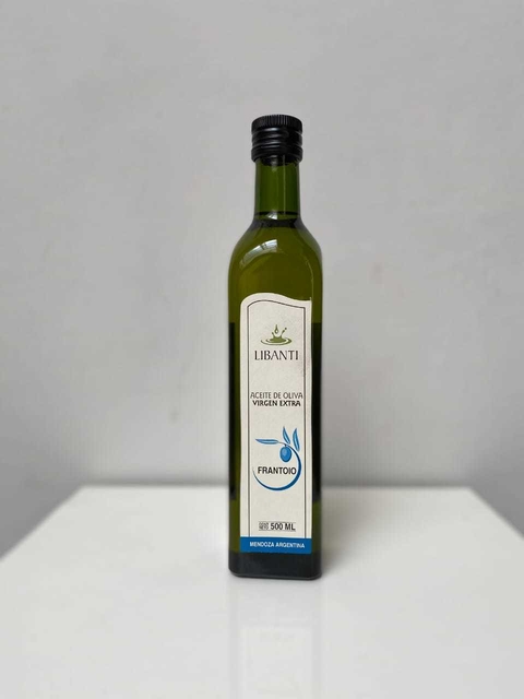 Aceite de oliva extra virgen- Frantoio 500ml Vidrio