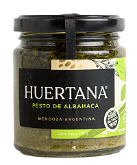 Pesto de albahaca 170gr - Huertana