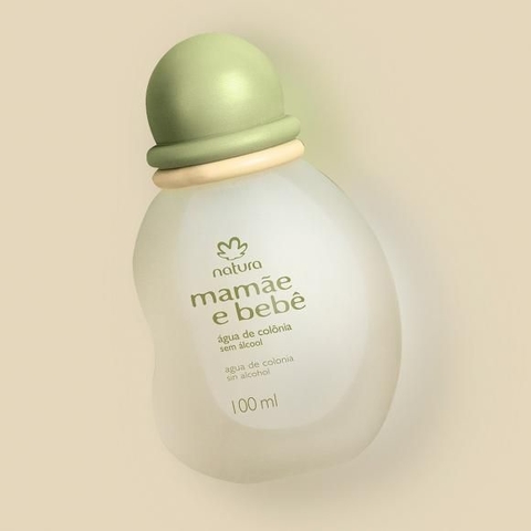 Agua De Colonia Mamae E Bebe Sem Alcool 50ml Natura