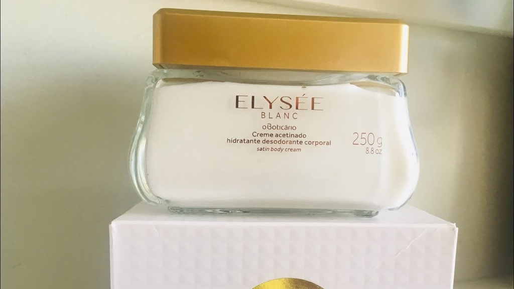 Creme Hidratante Acetinado Elysée Blanc 250g O Boticário