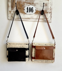 Cartera Palma Negra y Suela - comprar online