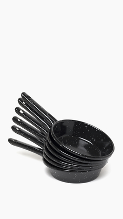 Set x6 Sarten Enlozada con mango - comprar online