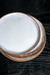 Plato rustico gres blanco *6 - comprar online