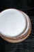Plato rustico gres blanco *6 - comprar online