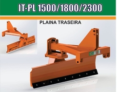 Plaina Traseira modelo -  IT-PL 1800