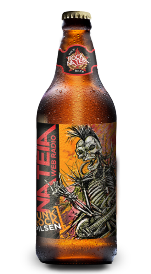 Cerveja Punk Rock Pilsen - 600ML - Rock na Teia