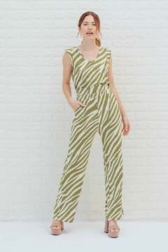SALE ART.360L PALAZO LINO C/SPANDEX ESTAMPADO en internet