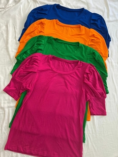 SALE ART.674 REMERA MANGA TABLAS MORLEY C/PUÑO