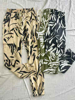 ART.730 BABUCHA CARGO ESTAMPADO (RUSTICO CON LYCRA)