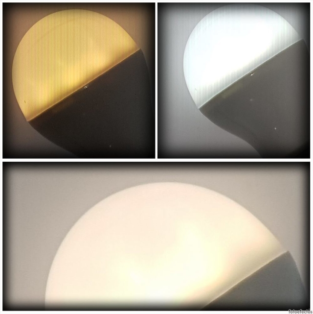 Kit 6 Esferas Jardin 250 con Lampara Move On Blanco