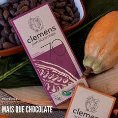 Chocolate ao Leite em Barra 70% Clemens 70G