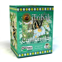 Chá Misto Orgânico Camomila, Melissa e Menta Tribal Caixa 15G 15 Sachês