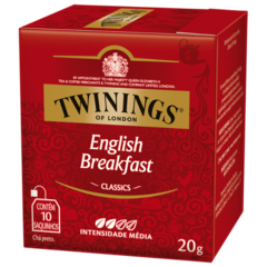 Chá Preto Breakfast Twinings 10 Sachês 20G