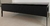 (JB) Mesa baja de madera roble negra, estructura metálica, tapa elevable / 120 × 60 × 38