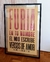 (JB) Lamina de la artista Paz Jovtis, enmarcada / 86 × 125