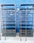 (TL) 1 biblioteca de hierro y madera / 104x35x230