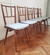 (FJ) 5 sillas estilo nórdico de madera maciza / 41 x 35 x 44