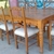 (TL) Comedor de pinotea maciza con 6 sillas y 2 con apoya brazo / mesa 220x100