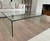 (TL) Mesa ratona de vidrio / 133x110x40