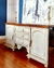 (JB) Vajillero madera patinada / 176 × 53 × 70