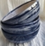 (TL) Bowls de cerámica. Colores: azul, gris jaspeado y verde jaspeado / 14 diámetro x 5 alto