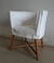 (JB) Dos sillas gervasoni tapizadas con lienzo y funda tusor / 68 × 50 × 78